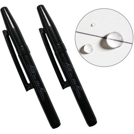 Rite In The Rain Belt Holster Pen  Black Pen  Black Ink, 2PK BK91